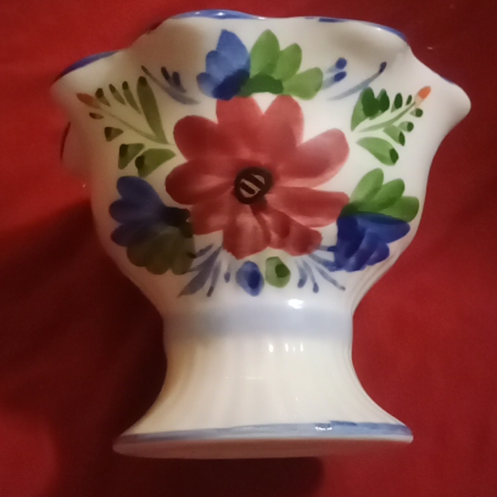 vintage Hand-painted vase